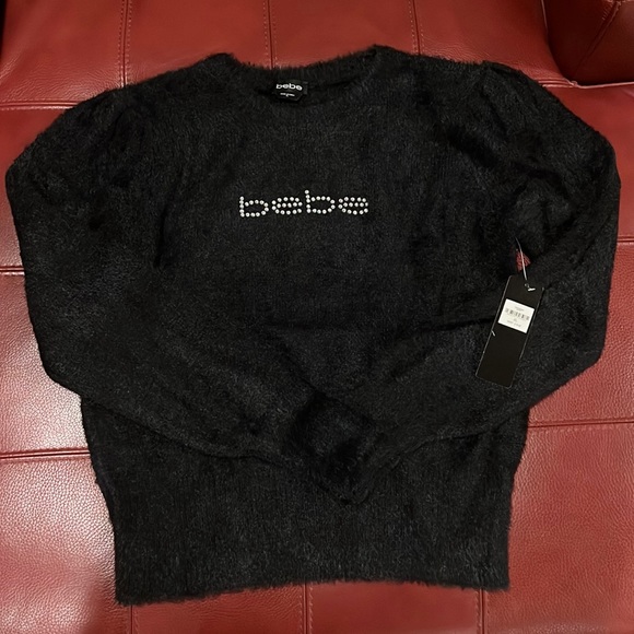 bebe Sweaters - Bebe logo sweater